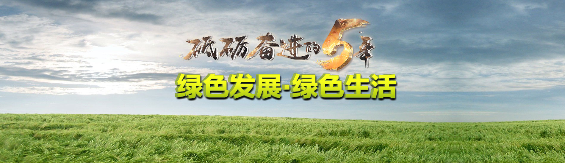 砥砺奋进的五年之绿色发展