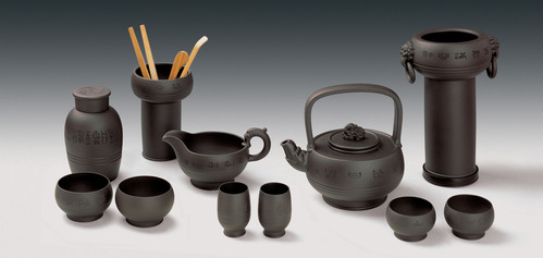 紫玉飘香茶具 紫玉飘香茶具