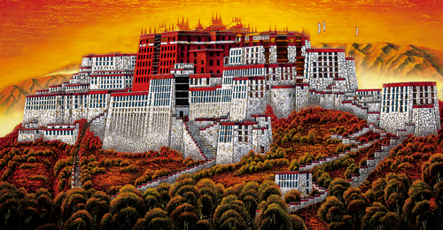 布达拉宫 布达拉宫