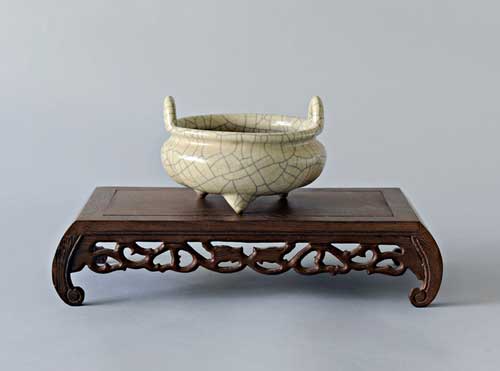 1  李震早期仿古作品(哥窑)