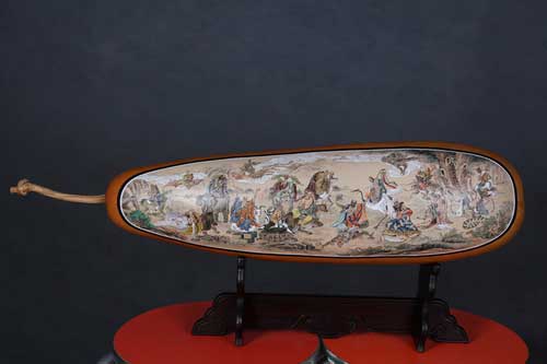 龚秋启作品—— 工笔葫芦“十八罗汉”