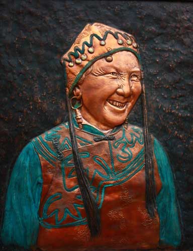 藏族大妈 藏族大妈