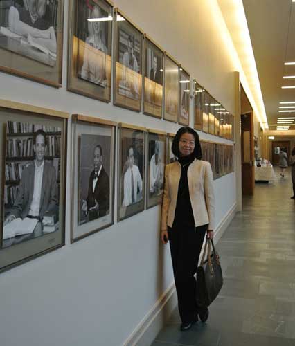 2012年10月1日摄于哈佛大学法学院 2012年10月1日摄于哈佛大学法学院
