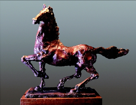 一马当先  吴为山  作 一马当先  吴为山  作