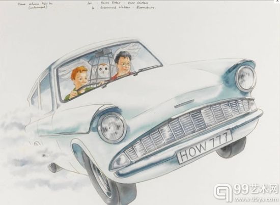 拍品一:《密室插图画》