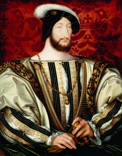 法国国王弗朗索瓦一世像(木板油画) 96×74厘米 法国国王弗朗索瓦一世像(木板油画) 96×74厘米