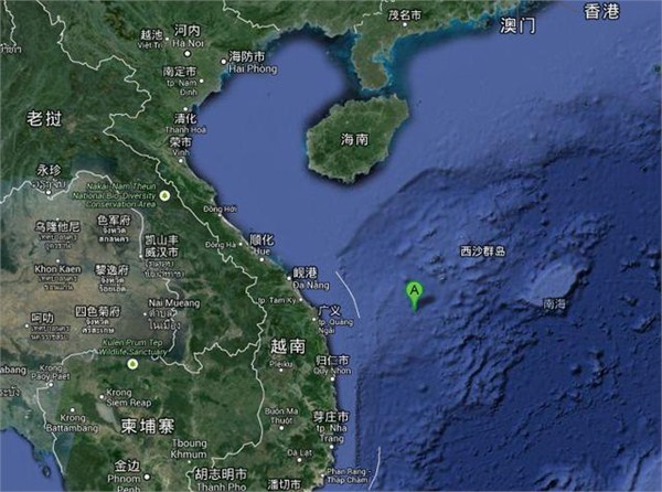 海洋石油981作业海域 海洋石油981作业海域