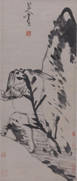 八大山人 百合拳石 估价RMB1700-2000万元 八大山人 百合拳石 估价RMB1700-2000万元