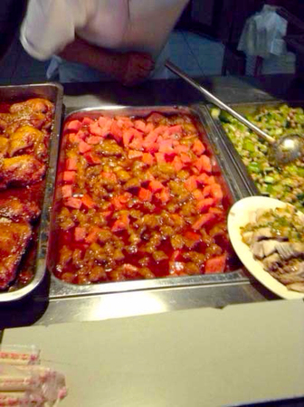 高校食堂现神菜西瓜炒肉-网友：实在把持不住了！3