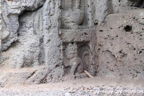 陕西北魏窟龛群现1600年前“招财猫”2