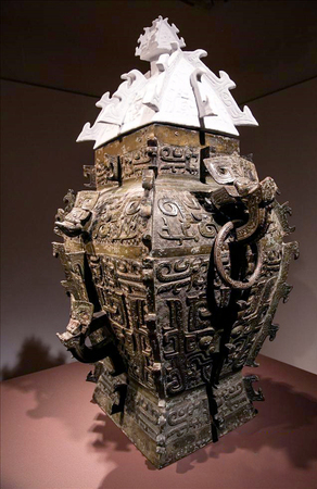 “方罍之王”皿方罍纽约完成器身交接-即将重归故里4