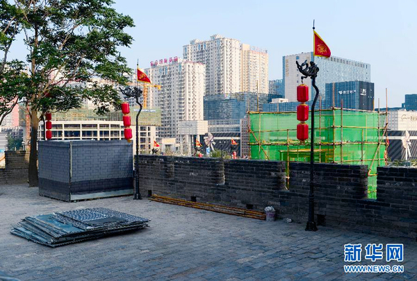 西安600年明城墙修建电梯引质疑5 西安600年明城墙修建电梯引质疑5