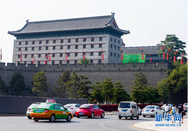 西安600年明城墙修建电梯引质疑2 西安600年明城墙修建电梯引质疑2