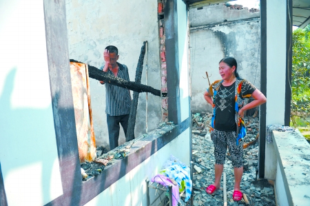 外婆,当年您喝汤我吃肉-今天，我要抱您爬出火海3