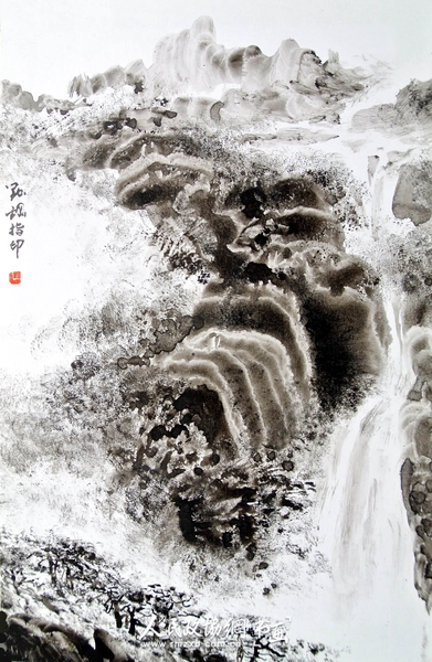 听松闻瀑 听松闻瀑