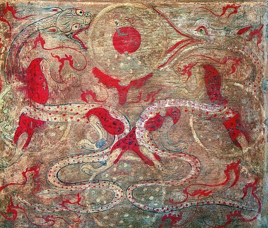 汉墓穿壁 汉墓穿壁