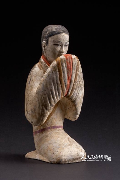 拱手跪坐佣 西安碑林博物馆 拱手跪坐佣 西安碑林博物馆