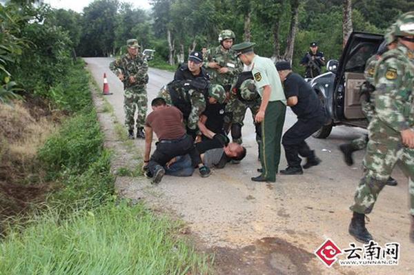 图为处置现场。