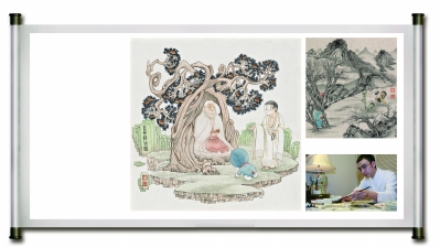 蓝胖皈依图  蓝胖皈依图