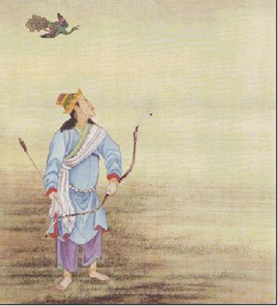 雍正行乐图4 雍正行乐图4