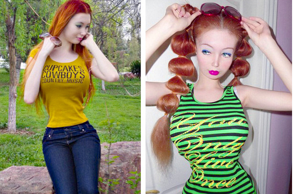 乌克兰再现16岁“真人芭比”-自称最美无整形3