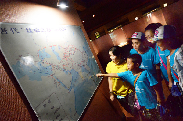 为了更好地宣传文物?；ぶ叮鲜Υ旌⒆用遣喂鄯潘?。