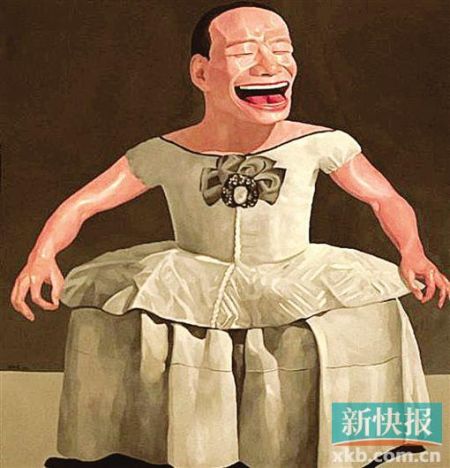 岳敏君《公主》 余德耀藏 (资料图) 岳敏君《公主》 余德耀藏 (资料图)