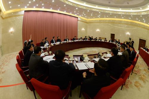 全国政协双周协商座谈会会场 全国政协双周协商座谈会会场