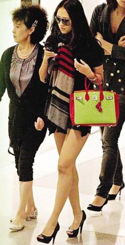 章子怡妈妈今年66岁，退休之前是一名幼儿园老师。（资料图）