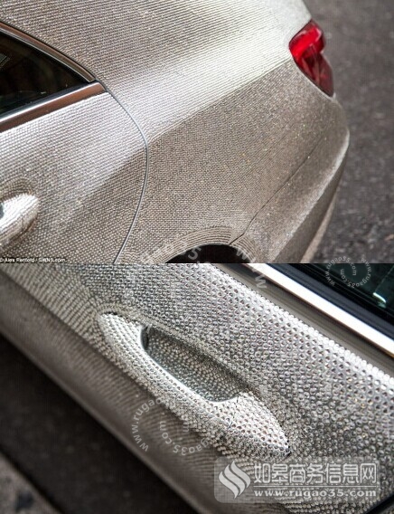 奔驰车 施华洛世奇2 奔驰车 施华洛世奇2