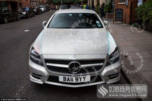 奔驰车 施华洛世奇 奔驰车 施华洛世奇