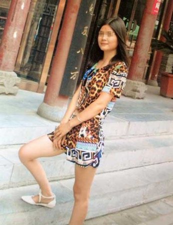 刘娇生前的生活照片。