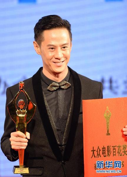 9月27日，以影片《扫毒》获得最佳新人奖的马浴柯在媒体见面会上。 当日，第32届大众电影百花奖颁奖仪式在兰州举行。 新华社记者 聂建江摄