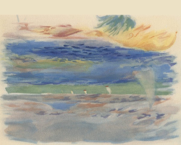 船Boat 水彩画watercolor版画 船Boat 水彩画watercolor版画