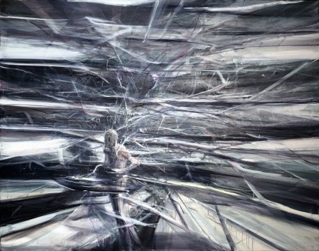 贾蔼力 《疯景1号》 2009 209.4 x 270.7 cm 估价320万至400万港元 成交价1180万港元 贾蔼力 《疯景1号》 2009 209.4 x 270.7 cm 估价320万至400万港元 成交价1180万港元