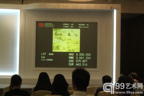 张路 《山水人物图册》 以450万港元落槌 张路 《山水人物图册》 以450万港元落槌