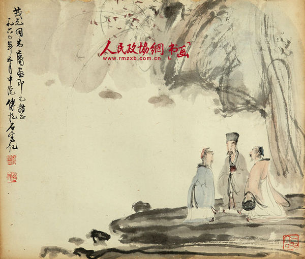 傅抱石高仕图(近现代)_副本_副本 傅抱石高仕图(近现代)_副本_副本