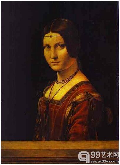 达芬奇作品《未知女人的肖像》(Portrait of an Unknown Woman) 达芬奇作品《未知女人的肖像》(Portrait of an Unknown Woman)