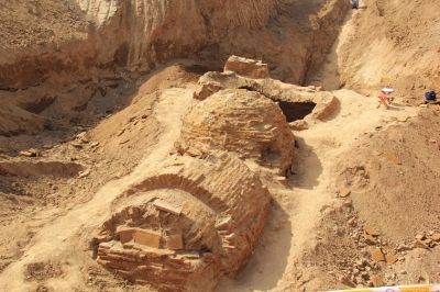 挖掘现场 挖掘现场