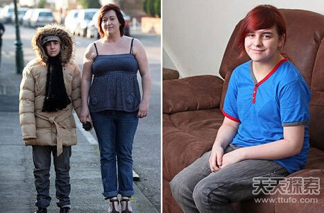 英国少女得怪病 对冷空气过敏夏天也须全副武装 英国少女得怪病 对冷空气过敏夏天也须全副武装