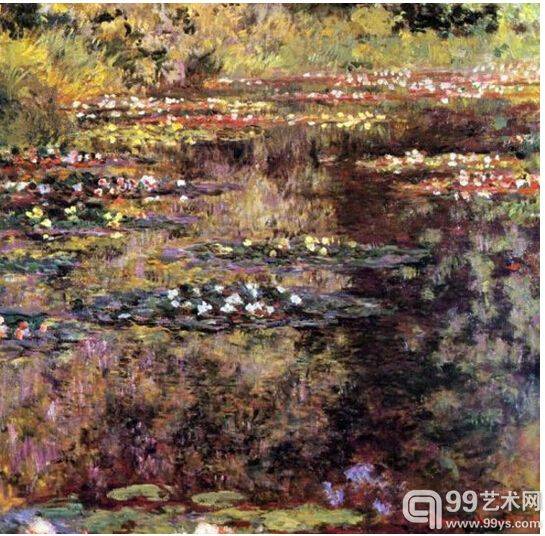 《吉维尼的水花园》(The Water Garden at Giverny)  《吉维尼的水花园》(The Water Garden at Giverny)