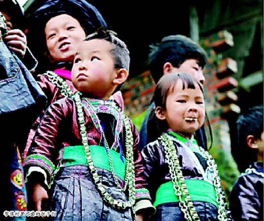 宰荡村里可爱的孩子们 宰荡村里可爱的孩子们