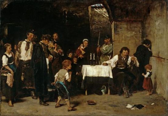 《死囚的最后一日》为蒙卡奇赢得了巴黎沙龙的金质奖章 《死囚的最后一日》为蒙卡奇赢得了巴黎沙龙的金质奖章