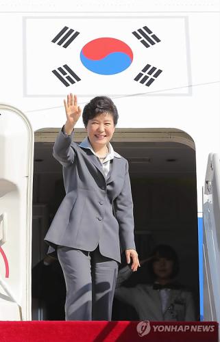 资料图片:韩国总统朴槿惠韩联社 资料图片:韩国总统朴槿惠韩联社