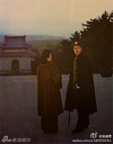 孙飞虎《开国大典》中饰演的蒋介石05