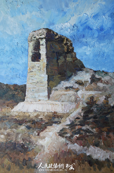 《风景系列》之二 油画  刘若望_副本 《风景系列》之二 油画  刘若望_副本