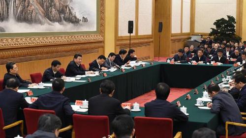 习近平参加中央党校县委书记研修班学员座谈会 习近平参加中央党校县委书记研修班学员座谈会