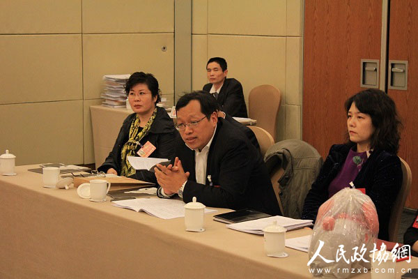 谢广才委员分组发言 谢广才委员分组发言