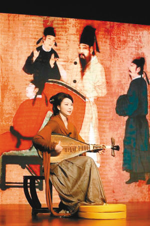 画中乐舞片段再现 画中乐舞片段再现