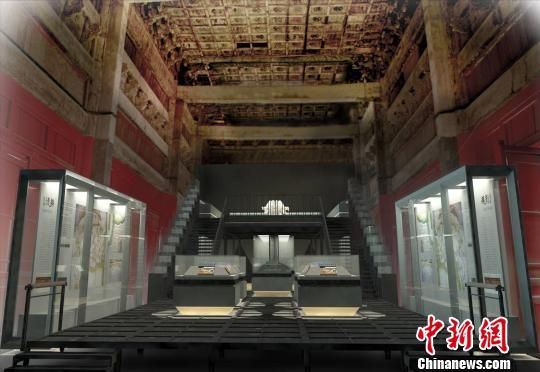 东华门角门古建筑馆虚拟图 故宫供图 摄 东华门角门古建筑馆虚拟图 故宫供图 摄